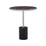 Oria Black Marble End Table