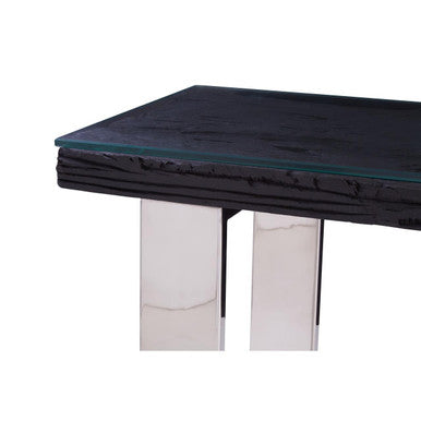 Kerala Small Black Console Table