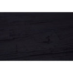 Kerala Large Black Pinewood and Glass Dining Table