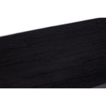 Kerala Black Coffee Table With Cross Base