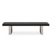 Ulmus Black Elm Wood Bench