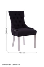 Richmond Black Dining Chair