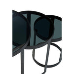 Corra Set Of Three Black Nesting Tables