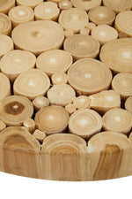 Malang Round Table With Iron Frame