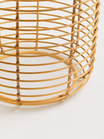 Trento Round Rattan Side Table