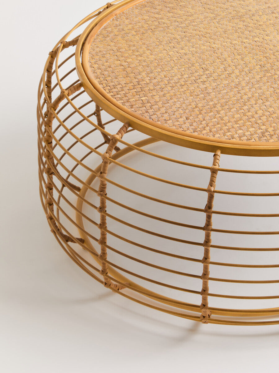 Trento Round Rattan Coffee Table