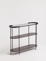 Trento Console Table With Glass Top