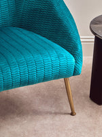 Tania Blue Occasional Chair