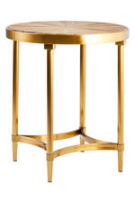 Jana Side Table With Curved Frame