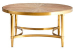 Jana Coffee Table With Curved Frame