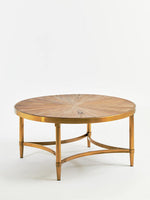 Jana Coffee Table With Curved Frame