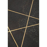 Rabia Coffee Table With Black Marble Top