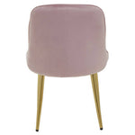 Demi Dusky Pink Velvet Dining Chair
