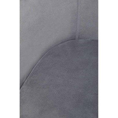 Darcy Grey Velvet Dining Chair