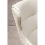 Kaiko Stone Faux Leather Armchair And Footstool