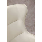 Kaiko Stone Faux Leather Armchair And Footstool