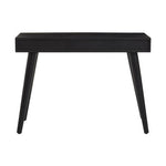 Boho Black and White Two Drawer Console Table