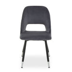 Warren Grey Velvet Dining Chair