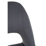 Warren Grey Velvet Dining Chair