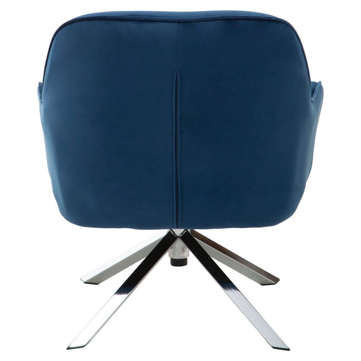 Avery Midnight Velvet Swivel Chair