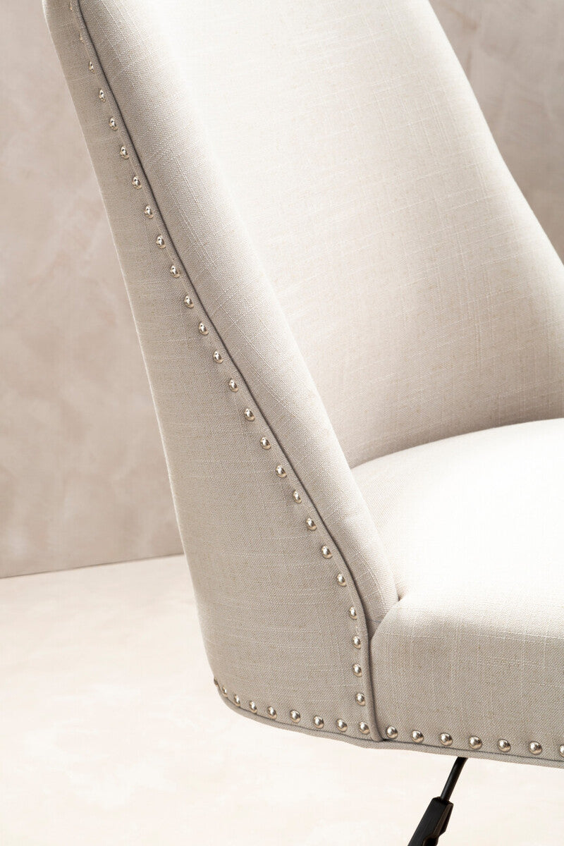 Washington Natural Fabric Home Office Chair