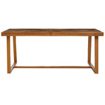 Kendari Natural Teak Wood Dining Table