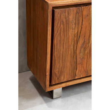 Simla Acacia Wood 1 Door and 3 Drawers Sideboard