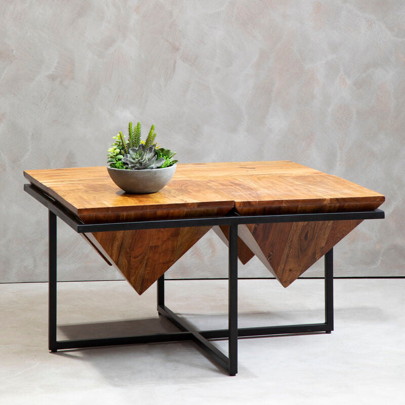 Shimla Acacia Pyramid Coffee Table