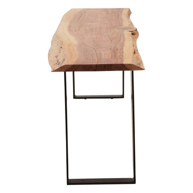 Surax Acacia Wood with Live Edge Bench
