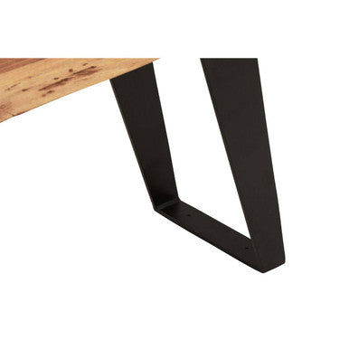 Surax Acacia Wood with Live Edge Bench