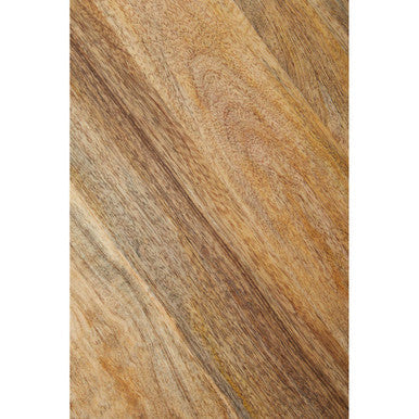 Boho Natural Mango Wood Small Side Table