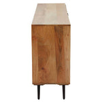 Boho Two Door and Three Drawer Mango Wood Sideboard