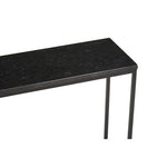 Templar Black Marble Console Table