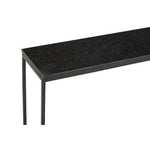 Templar Black Marble Console Table