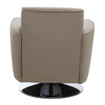 Wester Mink Leather Effect Chair