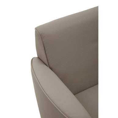 Wester Mink Leather Effect Chair