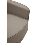 Wester Mink Leather Effect Chair