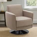 Wester Mink Leather Effect Chair