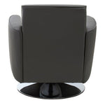 Wester Grey Leather Effect Chair