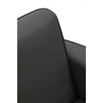 Wester Grey Leather Effect Chair