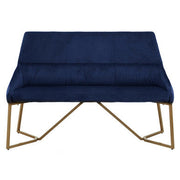 Vieste Midnight Velvet Bench