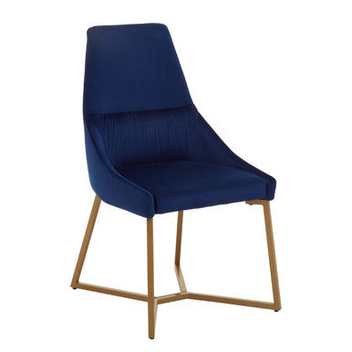 Vieste Midnight Velvet Dining Chair