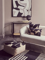 Cebu Rattan and Glass 2 Tier Console Table