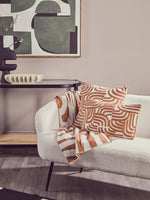 Cebu Rattan and Glass 2 Tier Console Table