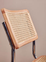 Cebu Elm Wood and Rattan Dining Chair