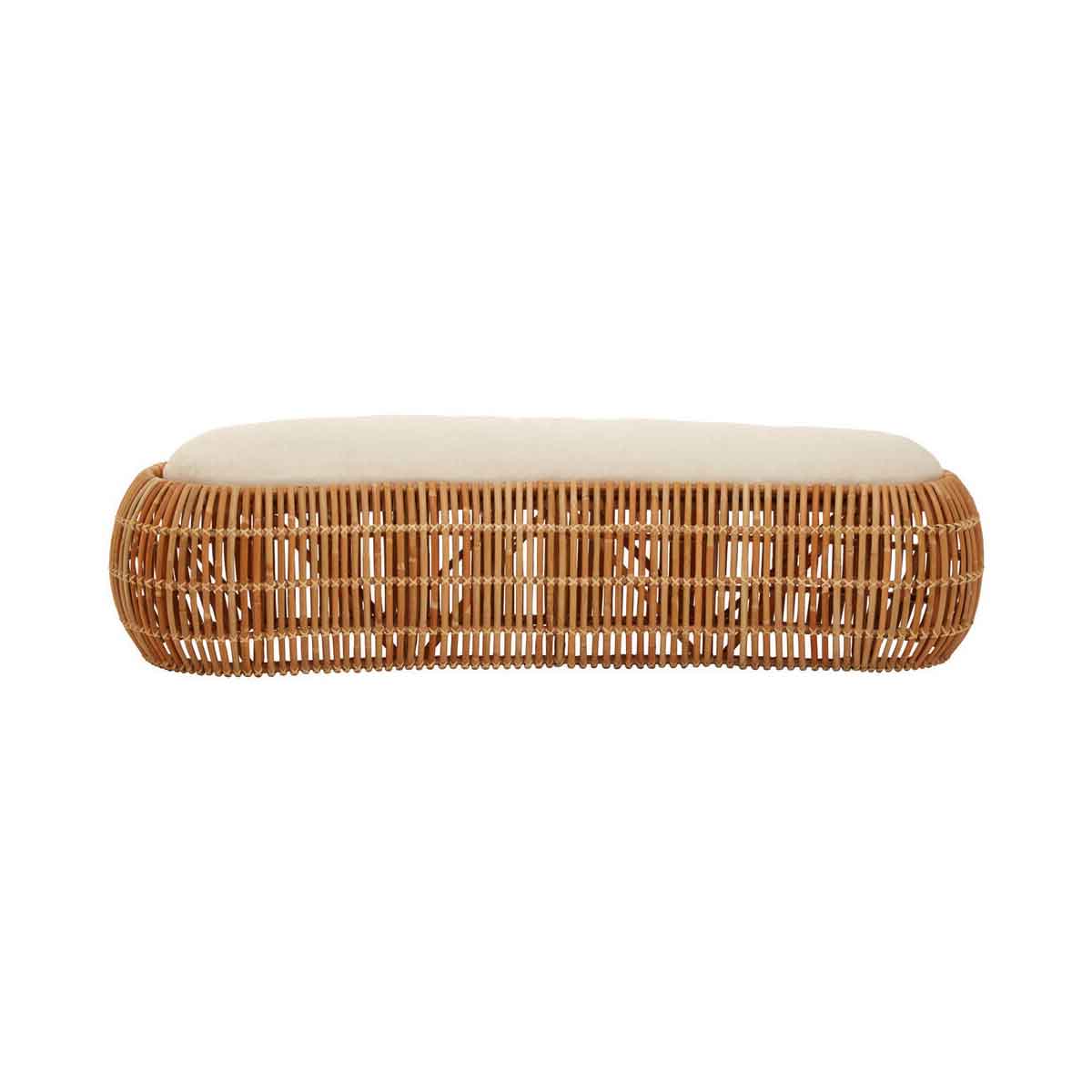 Manado Natural Rattan Bench