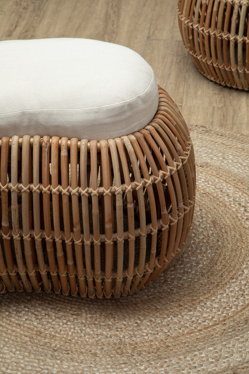 Manado Natural Rattan Bench