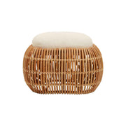 Manado Natural Rattan Bean Bench