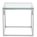 Allure Silver Side Table