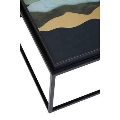 Celina Set Of 2 Assorted Colour Nesting Tables